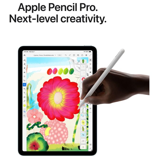 Apple iPad Air 11 M4 Wi-Fi + Cellular 256 GB (vijoličen) 6