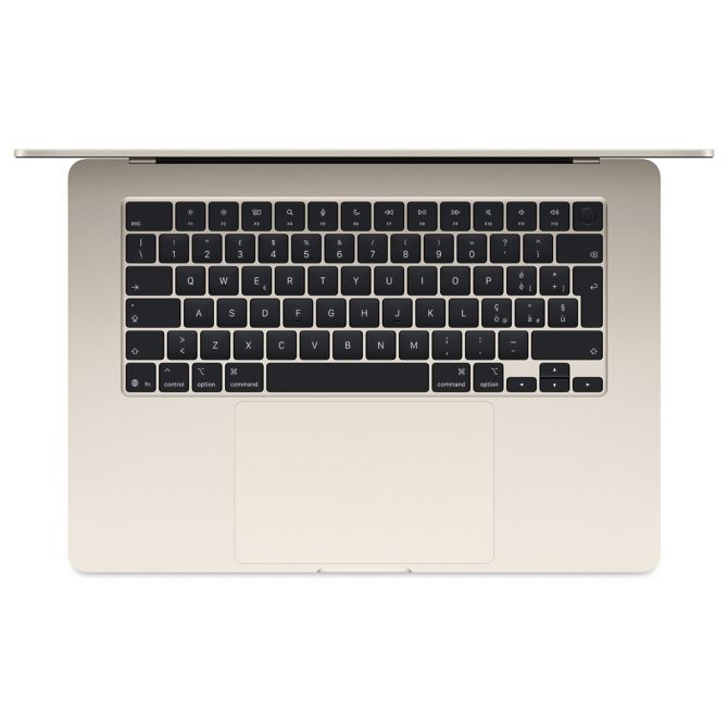 Prenosnik Apple MacBook Air: Čip Apple M5 z 10-jedrnim procesorjem in 10-jedrnim grafičnim procesorjem, 16 GB, 1 TB SSD, DE, MacOS, Starlight 2