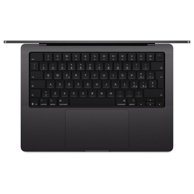 Prenosnik Apple MacBook Pro: Čip Apple M5 Pro z 18-jedrnim procesorjem in 20-jedrnim grafičnim procesorjem, 24 GB, 2 TB SSD, DE, MacOS, Space black 2