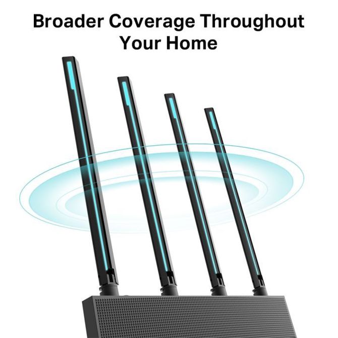 Archer C80 AC1900 Wireless MU-MIMO Wi-Fi usmerjevalnik 4