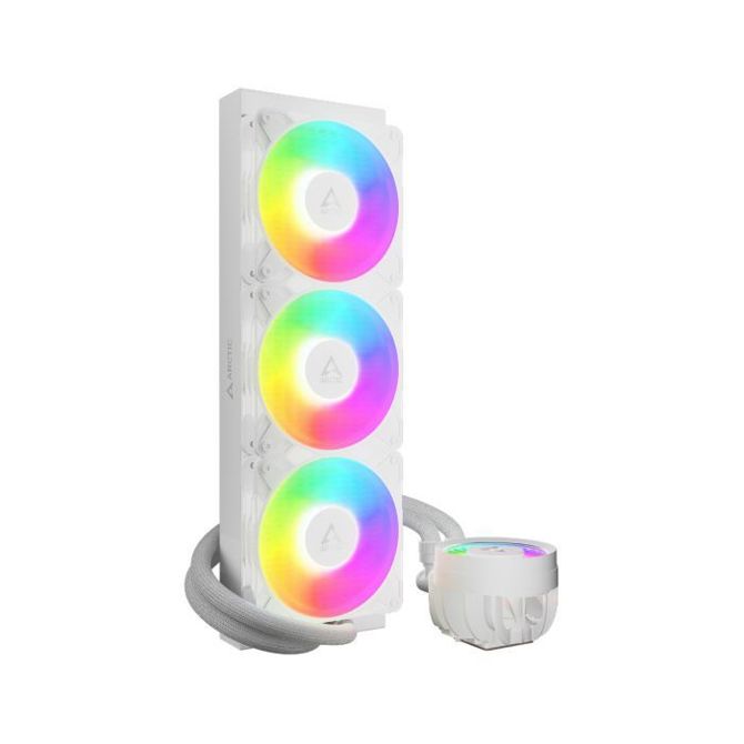 ARCTIC LIQUID FREEZER III PRO 360mm A-RGB vodno hlajenje za INTEL/AMD procesorje (bel) 3