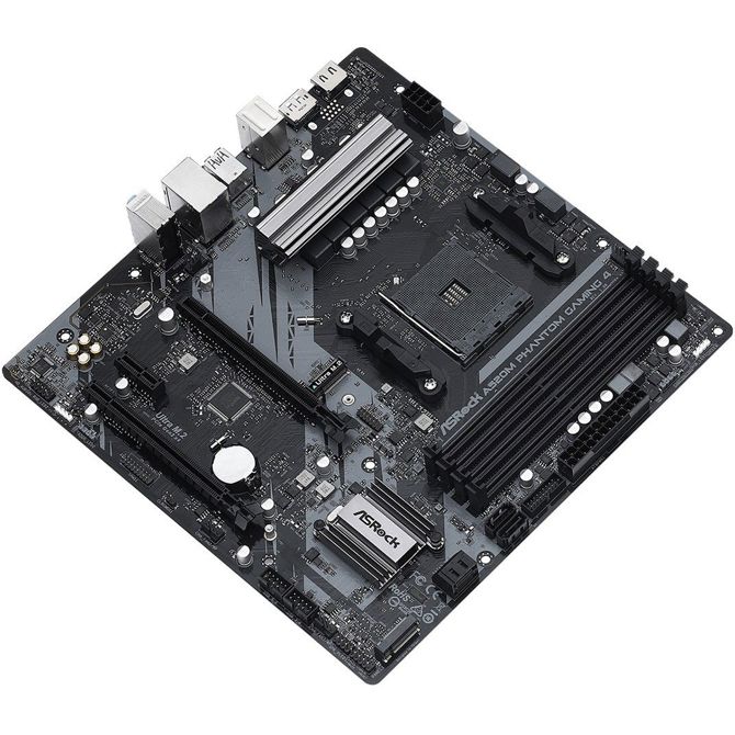 Osnovna plošča ASRock A520M Phantom Gaming 4 AM4 mATX HDMI/DP DDR4 maloprodaja 2