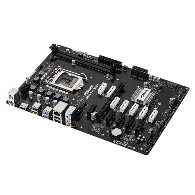 ASROCK Q270 PRO BTC+ DDR4 32GB S1151 PCIe (90-MXBHM0-A0UAYZ) mining ATX osnovna plošča 4