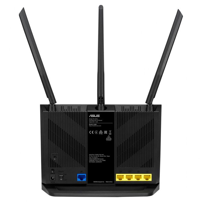 ASUS 4G-AX56 4G LTE WiFi 6 modem usmerjevalnik AX1800 dvopasovni, LTE Cat6 do 300 Mbit/s, 5x GbE LAN 2