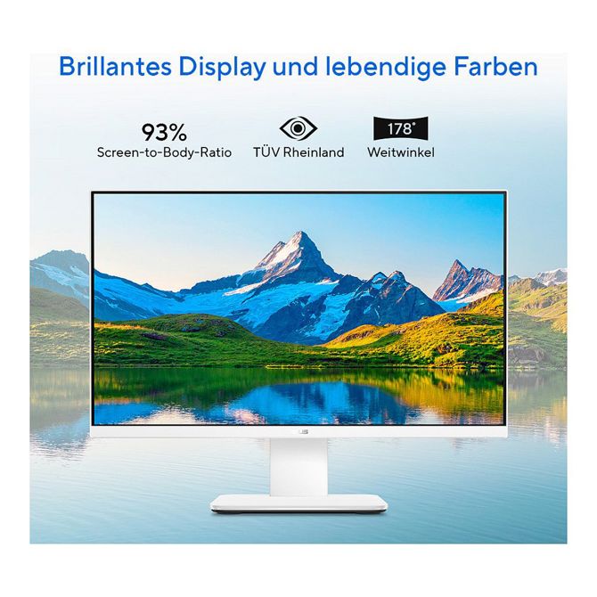 All In One računalnik Asus ExpertCenter P4 V440VAK i3-1315U, 8GB RAM, 512GB SSD, 23,8 FHD, DE, Windows 11 Home, bel 6
