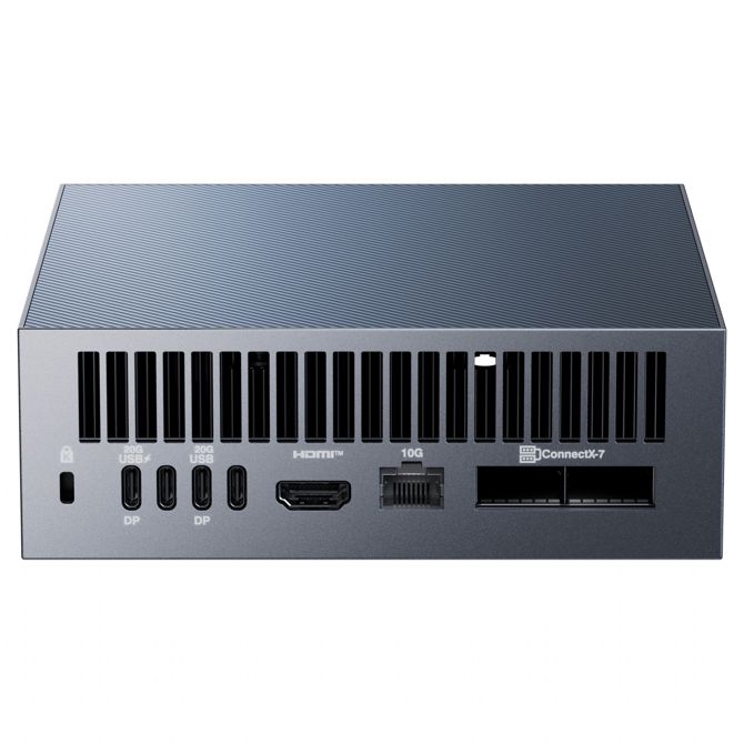 Namizni računalnik Asus Ascent GX10 ARM v9.2-A 20-jedrni procesor, NVIDIA GB10 Blackwell, 128GB LPDDR5x, 2TB SSD PCIe Gen5x4, NVIDIA ConnectX-7 5