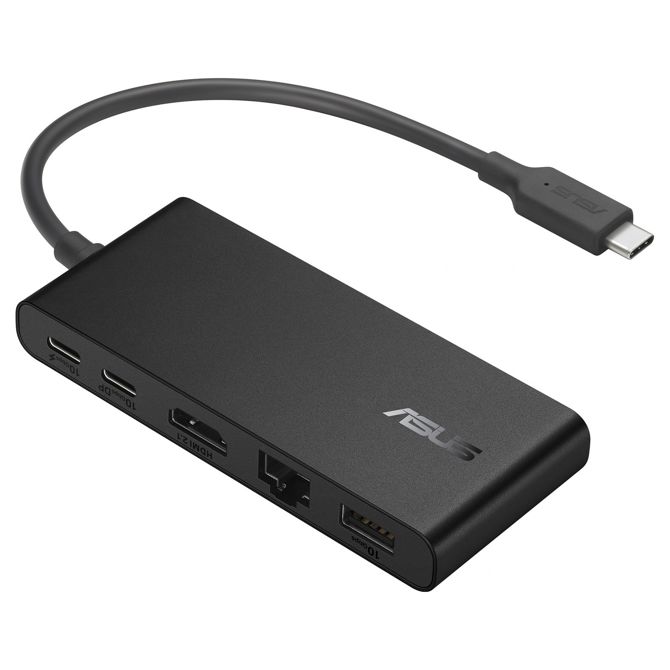 ASUS DC201 USB-C priklopna postaja z dvojno 4K tehnologijo 3