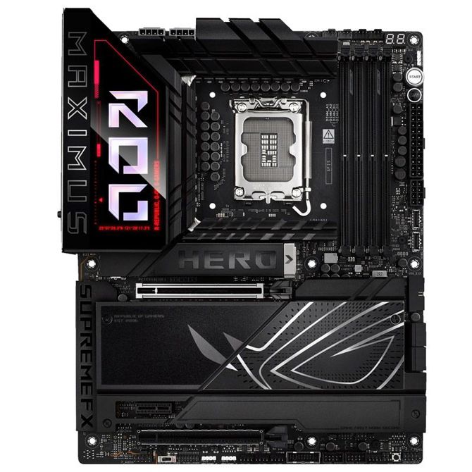 Osnovna plošča ASUS ROG MAXIMUS Z890 HERO GAMING WIFI LGA1851 DDR5 RGB gaming ATX 2