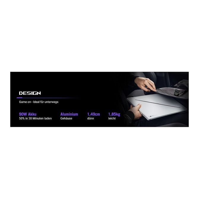 Prenosni računalnik Asus ROG Zephyrus G16 GU605CP-QR007W OLED 16 WQXGA, Core Ultra 9 285H, 32GB RAM, 1TB SSD, RTX 5070, DE, Win11 3
