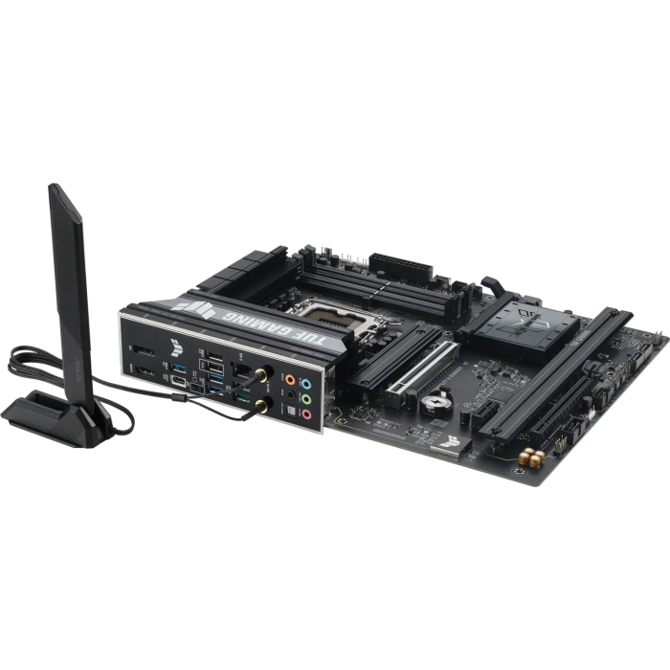 ASUS TUF GAMING B860-PLUS WIFI, DDR5, SATA3, USB4, DP, 2.5GbE, Wi-Fi 7, LGA1851 ATX 4