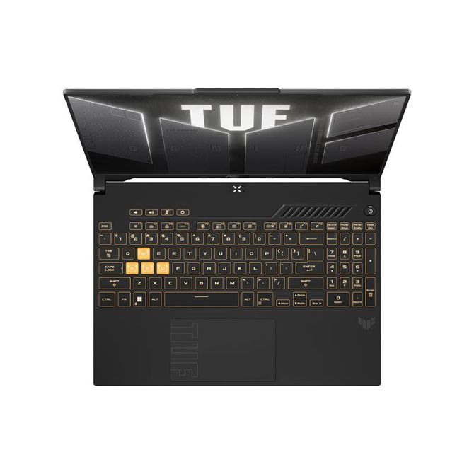 Prenosnik Asus TUF Gaming FX608JPR-QT002 i7-14650HX/32GB/SSD 1TB NVMe/40,6 cm (16) WQXGA/RTX 5070/BrezOS, Jaeger Gray (90NR0NG1-M00220) 5