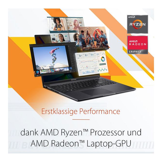 Prenosni računalnik Asus Vivobook 16 M1605YA R5-7430U, 16 WUXGA IPS, 16GB RAM, 1TB SSD, DE,Win11 6