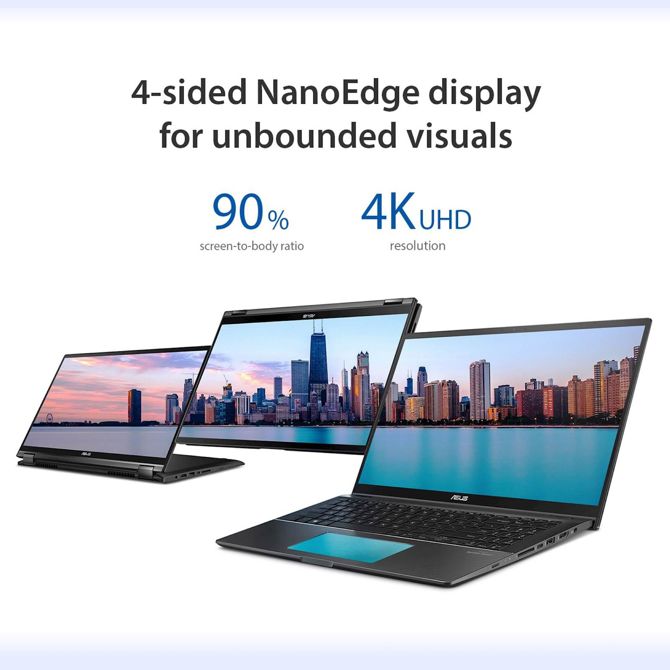 Prenosnik ASUS ZenBook Flip 15 UX563FDC-WB711R i7/16GB/SSD 1TB/GTX1050/Windows 10 PRO/15,6 4K UHD Touch/Stylus/ScreenPad 2.0 avt149816 5
