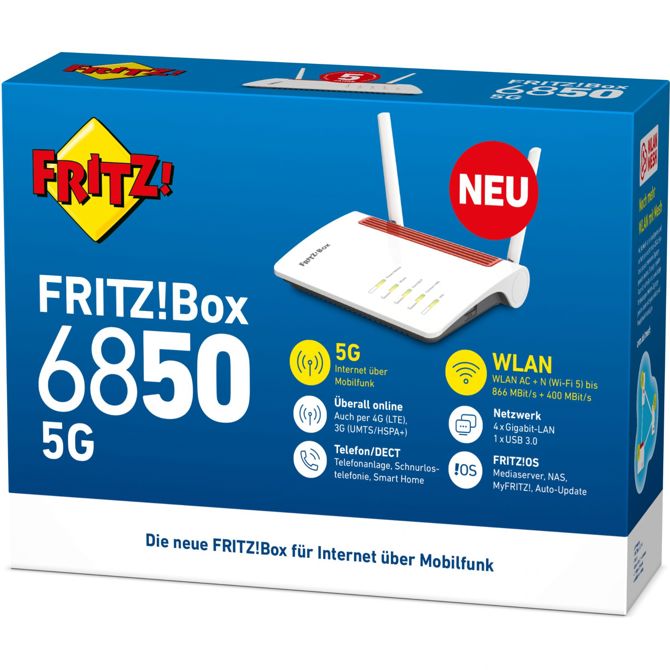 AVM Fritz!Box 6850 5G Router 4