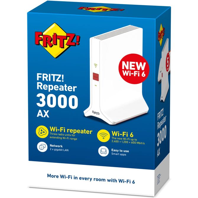 AVM FRITZ!Repeater 3000 AX - Repeater - WLAN 3