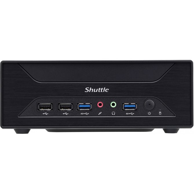 Barebone Shuttle BareboneXPC slim XH510G Črna 4