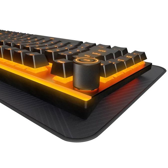 Tipkovnica BE QUIET! Light Mount Silent Linear UK RGB (BT003UK) mehanska gaming črna 4