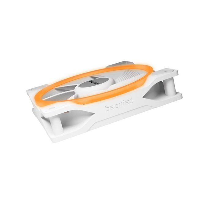 BE QUIET! LIGHT WINGS White (BL100) triple pack RGB 120mm 4-pin PWM beli ventilator 2