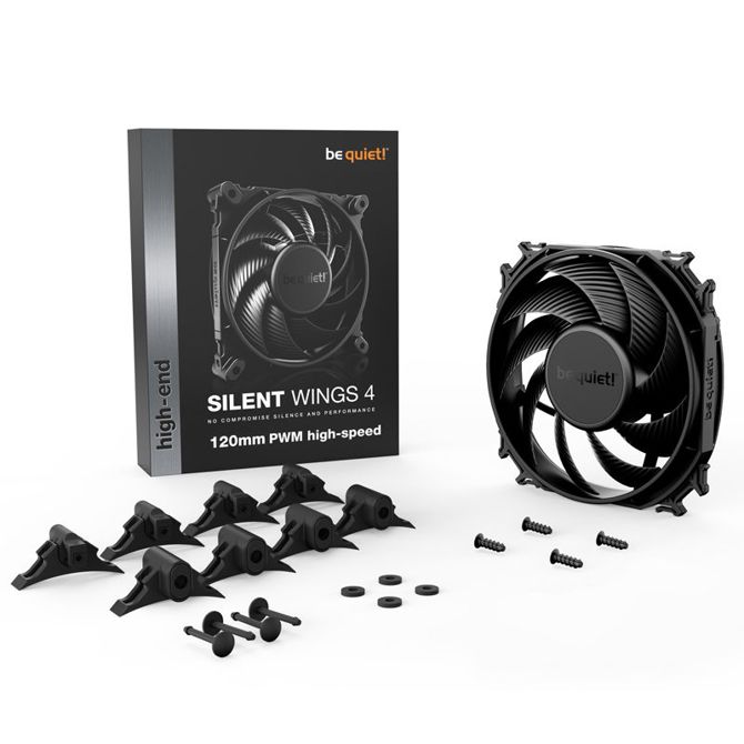 Ventilator BE QUIET! Silent Wings 4 (BL094) 120mm 4-pin PWM high speed ventilator 4