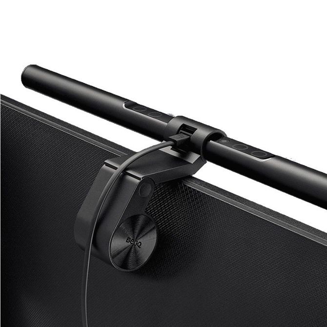 Svetilka za monitor BenQ ScreenBar LED, samodejna zatemnitev, brez bleščanja, USB, črna 5