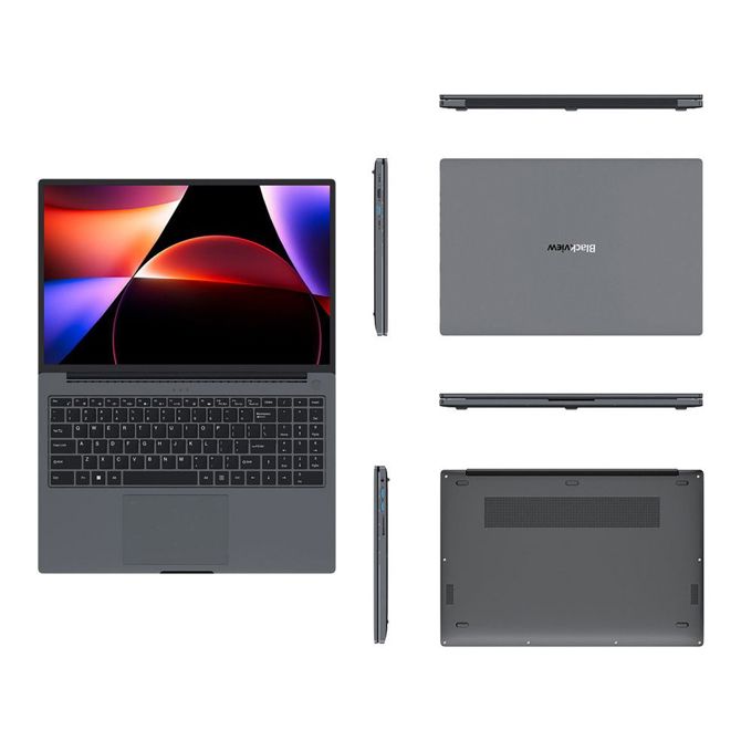 Prenosnik Blackview ACEBOOK 12 , 16 (40,64cm), 16GB RAM, 512GB SSD, Windows 11 Pro, Intel i5, IPS FHD+, WiFi 5, Bluetooth, 57Wh baterija, prednja kamera, dvojni zvočniki, siv (Starry Gray) 2