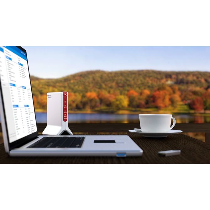 Brezžični usmerjevalnik AVM FRITZ!Box 6820 LTE, Wi-Fi 4, 450 Mbit/s, SIM kartica, Gigabit LAN, bela 5