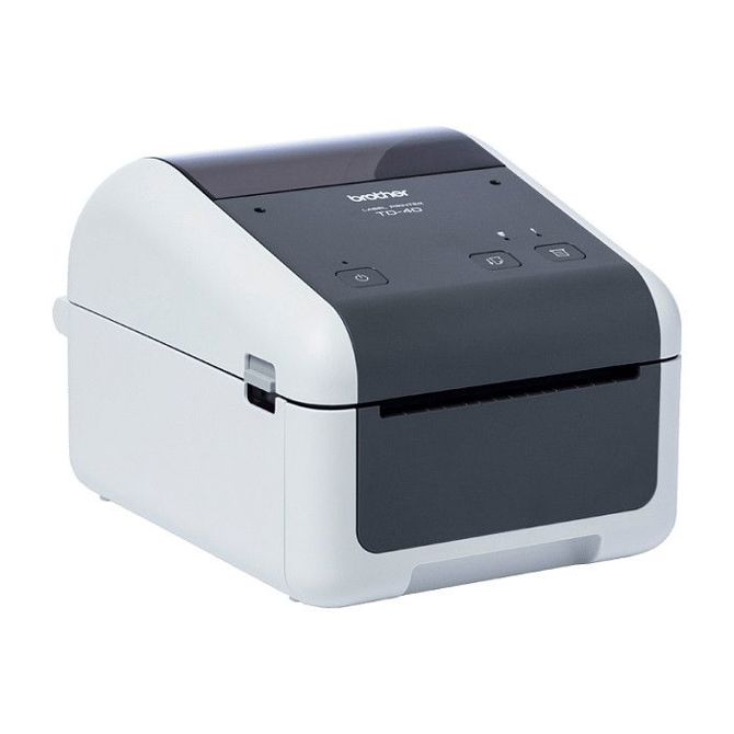 Tiskalnik etiket Brother TD-4410D z direktnim termičnim tiskanjem, do 203 dpi, do 203 mm/s, USB, serijski vhod 5