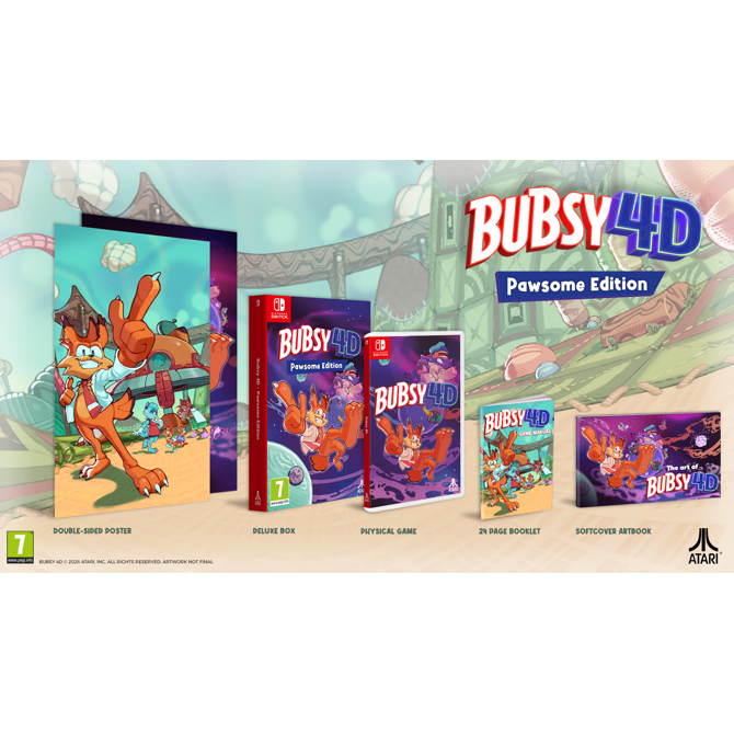 Bubsy 4D - Pawsome Edition (Nintendo Switch) 2