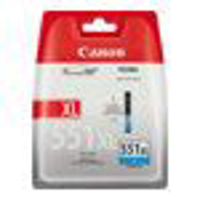 CANON 1LB CLI-551XLC črnilna kartuša, Cyan, visoke zmogljivosti, 700 strani, 1 kos (XL) 3