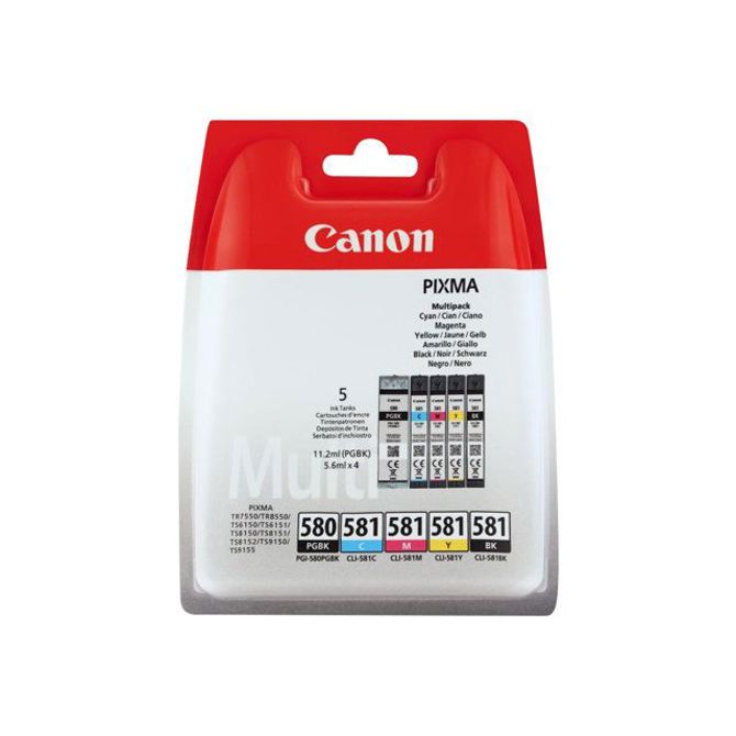 CANON MP PGI-580 PGBK/CLI-581 (C,M,Y,BK) 3