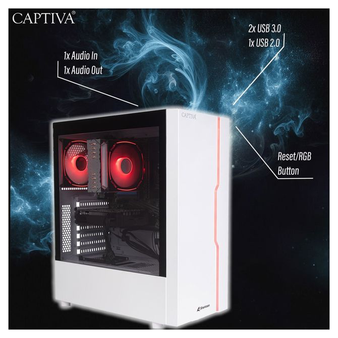 Captiva Advanced Gaming R94-169 RYZ7 5700X, 32GB 1TB RTX 5060 Ti, Wi-Fi 6, Windows 11 Home 6