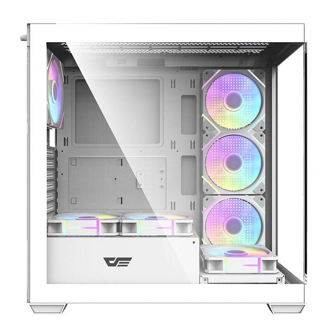 Računalniško ohišje Darkflash DS900 (belo) + 7 ARGB ventilatorjev 2