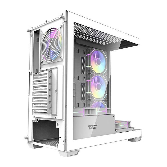 Računalniško ohišje Darkflash DS900 (belo) + 7 ARGB ventilatorjev 6