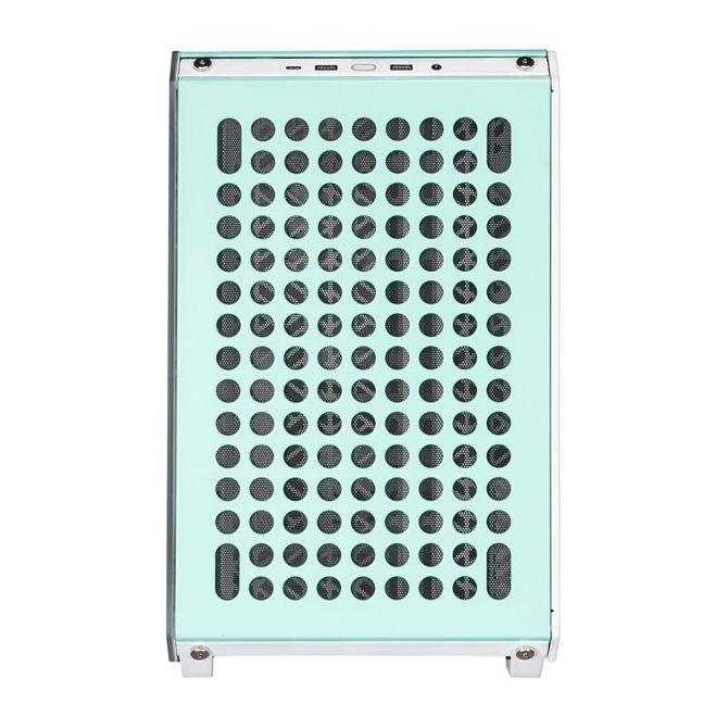 Ohišje za računalnik Cooler Master Qube 500 Flatpack Macaron (zeleno) 2