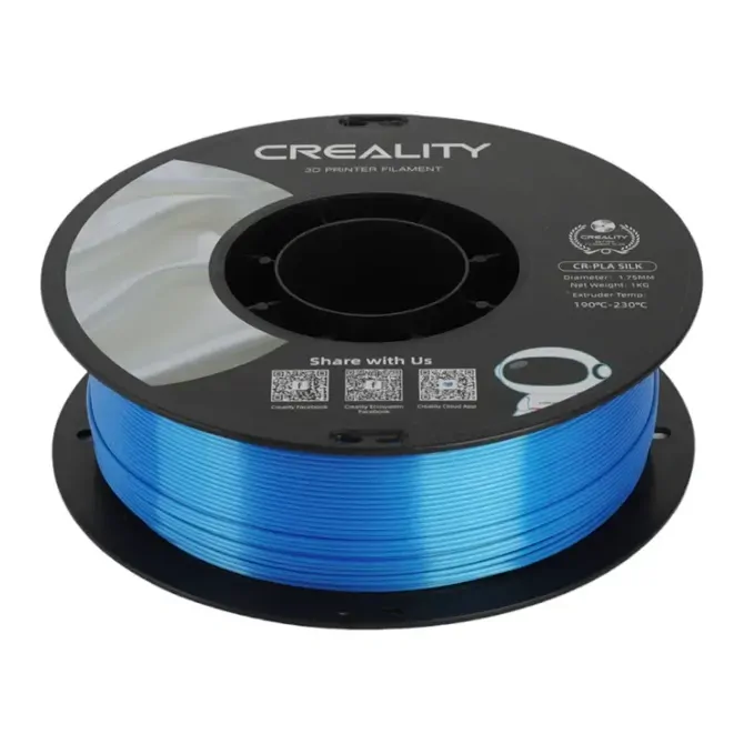 Filament CR-Silk PLA Creality (modra) 3