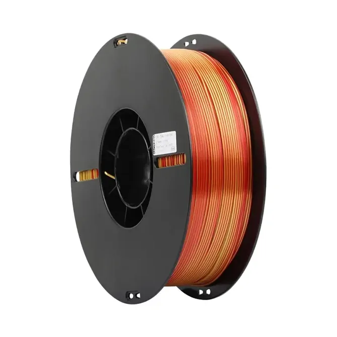 Filament CR-Silk PLA Creality (zlato-rdeča) 2