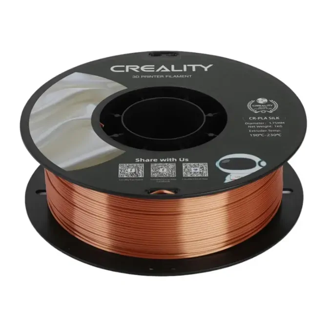 Filament CR-Silk PLA Creality (Red Copper) 3
