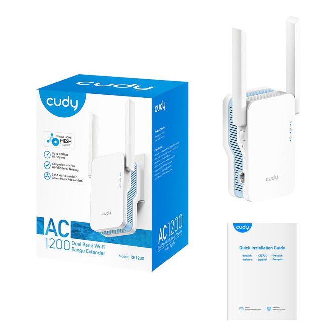 Cudy AC1200 Wi-Fi Mesh Repeater 4