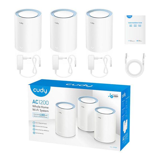 Router Cudy AC1200 Wi-Fi Mesh rešitev 98268014 4