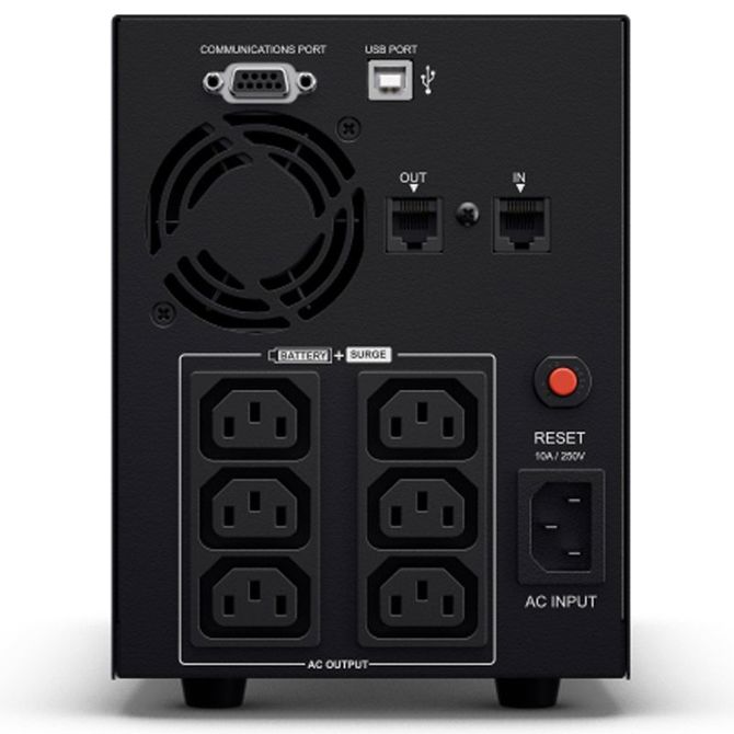 CYBERPOWER Value 2200EILCD 2200VA 1320 W brezprekinitveno napajanje 3