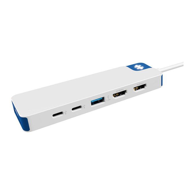Docking postaja za prenosnike Targus HyperDrive Flex 9-portni, dvojni 4K HDMI, USB-C/USB-A, čitalnik MicroSD/SD kartic, PD napajanje 100 W 3