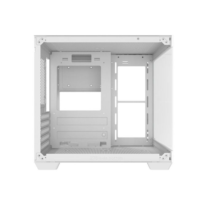 Ohišje računalnika Darkflash C275P brez ventilatorjev (belo) 3