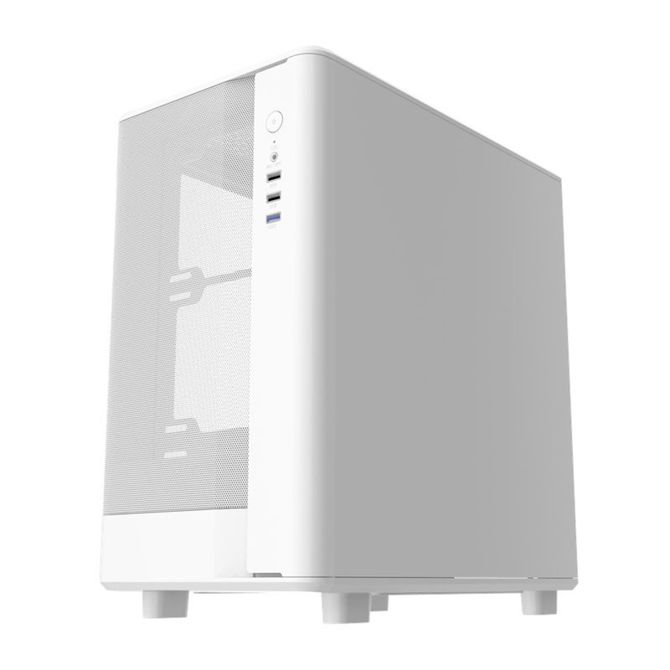 Ohišje za računalnik Darkflash DB330M Mesh (belo) 2