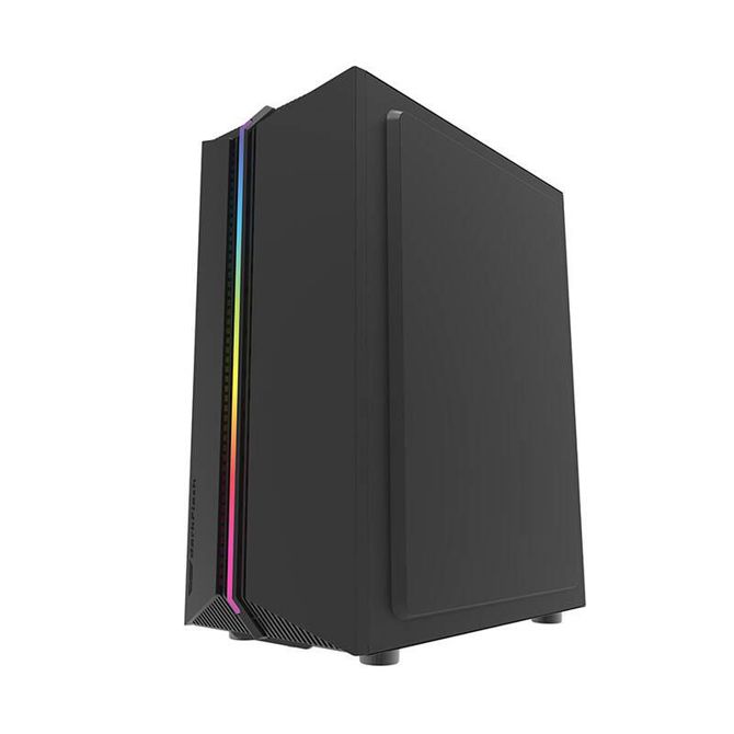 Računalniško ohišje Darkflash DK151 LED s 3 ventilatorji (črno) 2