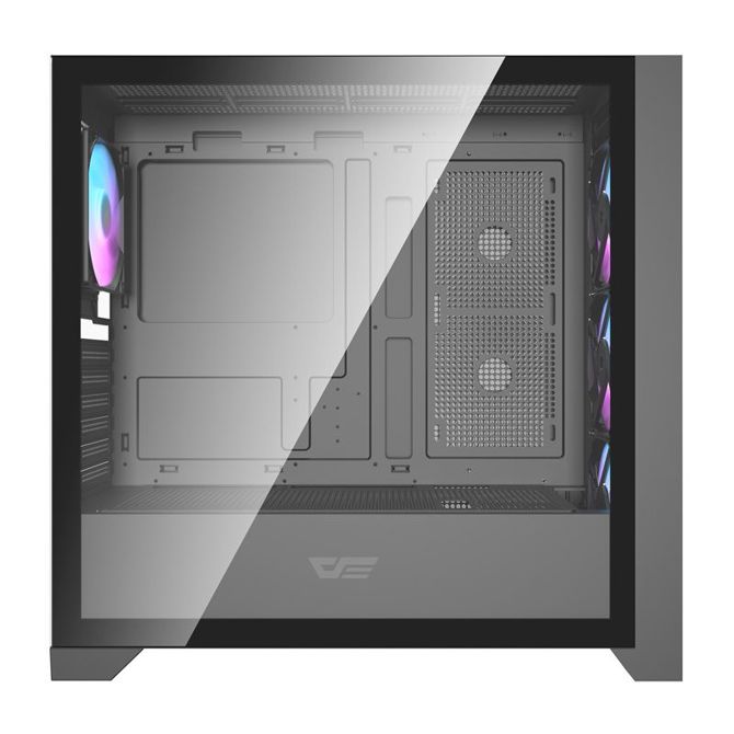 Stekleno računalniško ohišje Darkflash DRX90 (črno) 6