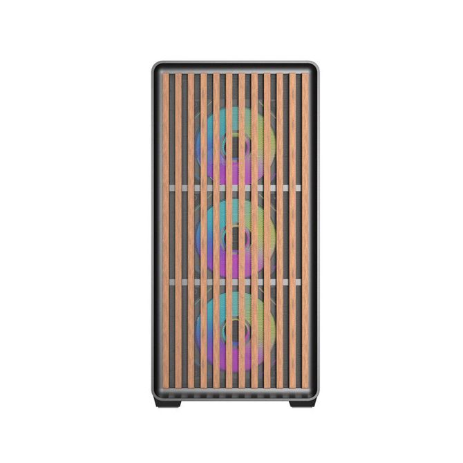 Računalniško ohišje Darkflash DS900WD ATX (črno) + 4 ventilatorji 4