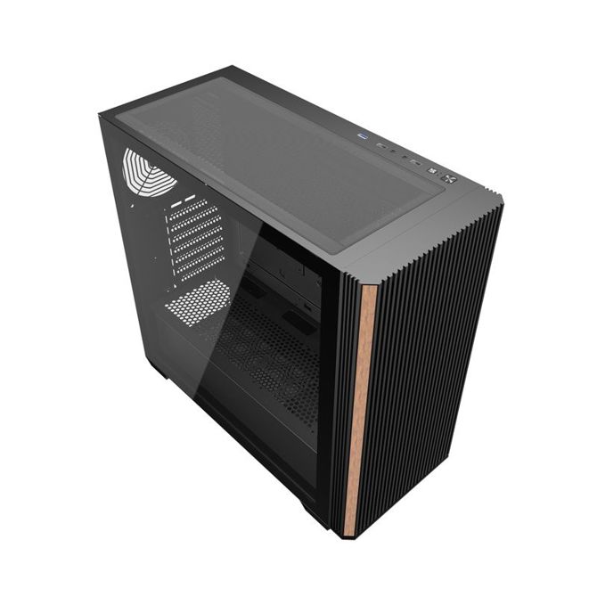 Ohišje za računalnik Darkflash DS900WS ATX brez ventilatorjev (črno) 3