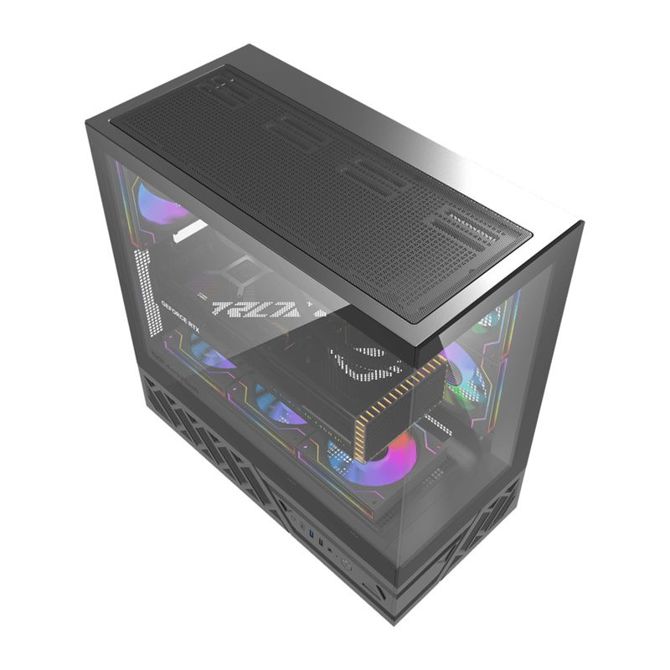 Ohišje za računalnik DarkFlash DS950 (črno) + 6 ventilatorjev 6