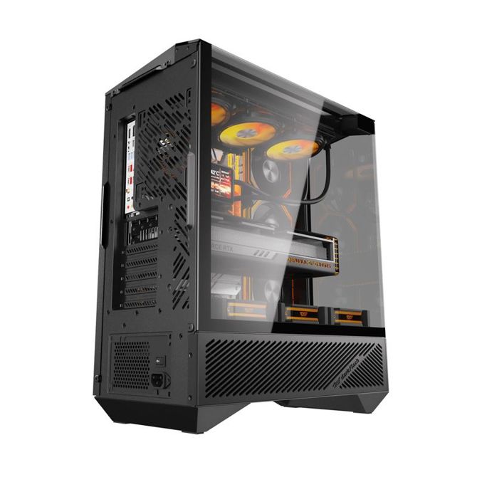 Računalniško ohišje Darkflash DY460 (črno) + 4 ARGB ventilatorji 3