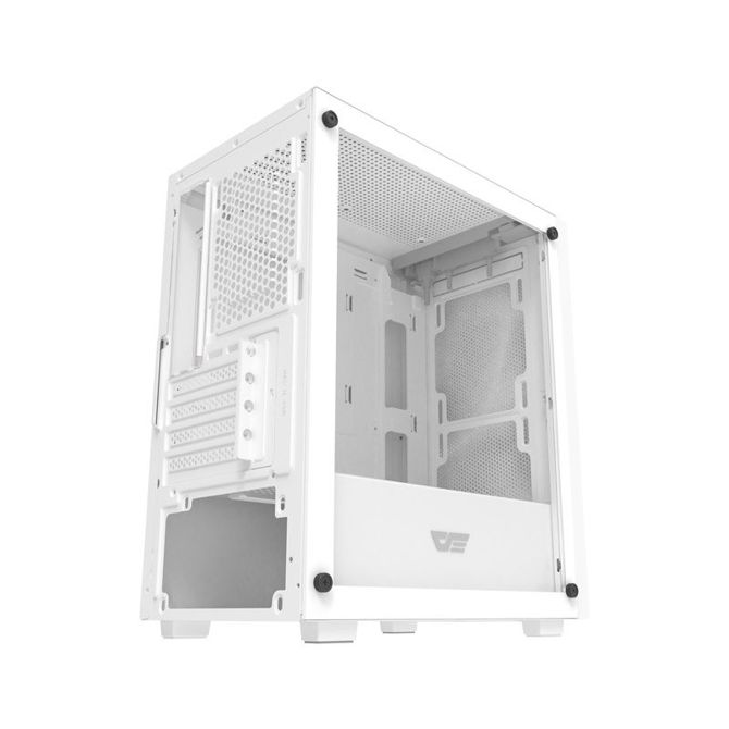 Ohišje za računalnik Darkflash M305 mrežasto  brez ventilatorjev (belo) 3